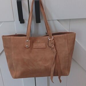 NEW! M.I.L.A SUEDE TOTE..